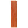 vidaXL T&ecirc;te de lit avec rangement cire marron 150cm bois massif de pin