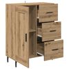 vidaXL Buffet avec tiroir Ch&ecirc;ne artisanal 69,5 x 34 x 90 cm