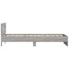 vidaXL Cadre de lit sans matelas avec t&ecirc;te de lit 100x200 cm