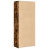 vidaXL Buffet haut ch&ecirc;ne fum&eacute; 80x42,5x185 cm bois d'ing&eacute;nierie