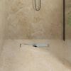 vidaXL &Eacute;vacuation de douche 2-en-1 avec siphon &agrave; 360&deg; Argent&eacute;