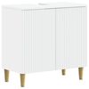 vidaXL Meuble sous Lavabo de Salle de Bain ARNHEM Blanc