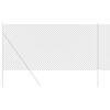 vidaXL Cl&ocirc;ture en treillis m&eacute;tallique Gris 25 x 1,4 m Acier