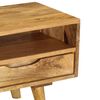 vidaXL Meuble TV Bois de manguier massif 140x30x41 cm