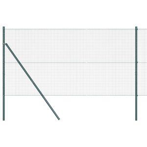 vidaXL Cl&ocirc;ture en fils soud&eacute;s pour fixation au sol 10 x 1,2 m Vert