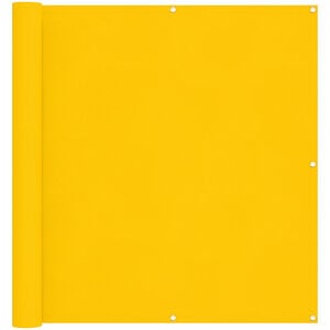 vidaXL &Eacute;cran de balcon Jaune 120 x 200 cm Tissu Oxford