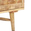 vidaXL Meuble TV 140x30x45 cm Bois de manguier massif