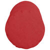 vidaXL Coussins d'accent 2 pcs Rouge &Oslash; 15 x 40 cm tissu
