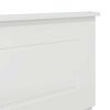 vidaXL T&ecirc;te de lit Blanc Brillant 180 cm Bois d'ing&eacute;nierie