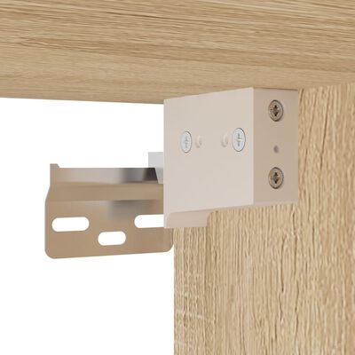 vidaXL Ensemble de meubles TV 3 pcs Chêne sonoma Bois d'ingénierie