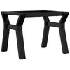 vidaXL Pieds de table basse cadre en Y 50x40x38 cm acier