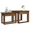 vidaXL Ensemble de tables basses 2 pcs Bois ancien Bois d'ing&eacute;nierie