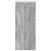 vidaXL Armoire murale de salle de bain avec &eacute;tag&egrave;re TULUM Gris Sonoma