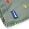 T-shirt pour enfants avec manches courtes kaki 104