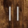 vidaXL Support pour aquarium ch&ecirc;ne fum&eacute; 101x41x58 cm bois d'ing&eacute;nierie