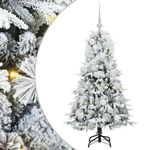 vidaXL Sapin de No&euml;l Artificiel &agrave; Branches Articul&eacute;es Blanc 120 cm