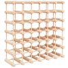 vidaXL Casier &agrave; vin pour 42 bouteilles 68,5x23x68,5 cm pin massif