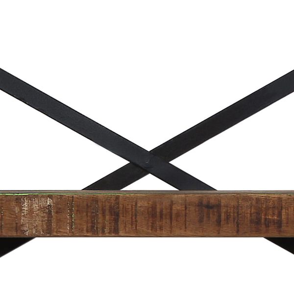 vidaXL Buffet avec &eacute;tag&egrave;res Bois de r&eacute;cup&eacute;ration massif 120x35x200 cm