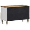 vidaXL Meuble TV 70x33,5x46 cm bois massif de manguier