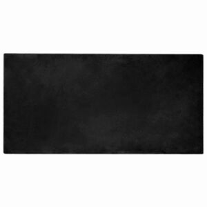 vidaXL Tapis en Fourrure Synth&eacute;tique de Lapin Olite Noir 100 x 200 cm