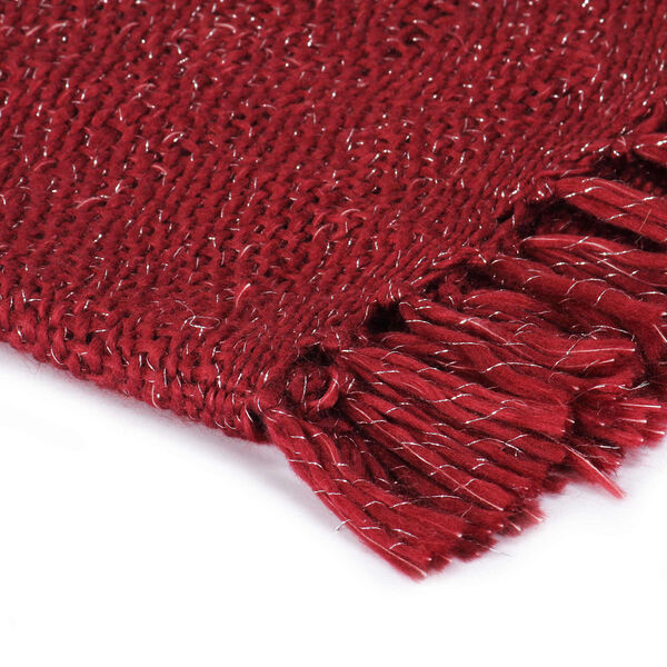 vidaXL Couverture Bordeaux 220 x 250 cm Polyester