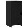 vidaXL Buffet Ch&ecirc;ne noir 40 x 36 x 80 cm Bois d'ing&eacute;nierie