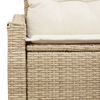 vidaXL Canapé de jardin avec coussin 123 x 62 x 69 cm polyrotin