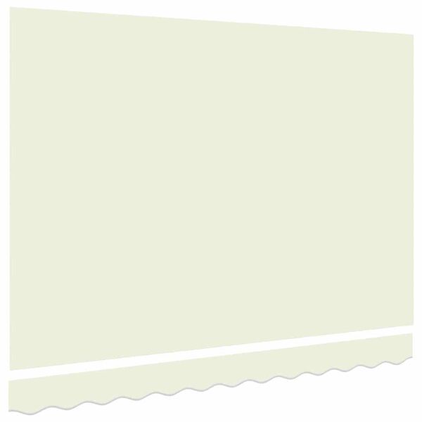 vidaXL Toile de rechange pour auvent Cr&egrave;me 280 x 195 cm Polyester