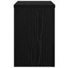 vidaXL Support de Plante 2 pcs Ch&ecirc;ne noir 20 x 20 x 30 cm