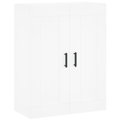 vidaXL Armoire murale blanc 69,5x34x90 cm bois d'ingénierie