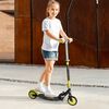 XQ Max Trottinette pliable avec frein &agrave; pied Noir et vert citron