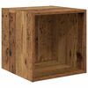 vidaXL Ensemble de meubles TV 2 pcs Bois Ancien Bois d'ing&eacute;nierie