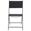 vidaXL Chaises de jardin pliables lot de 2 Acier et textil&egrave;ne