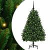 vidaXL Sapin de No&euml;l artificiel 120 cm 150 LED Blanc chaud Vert