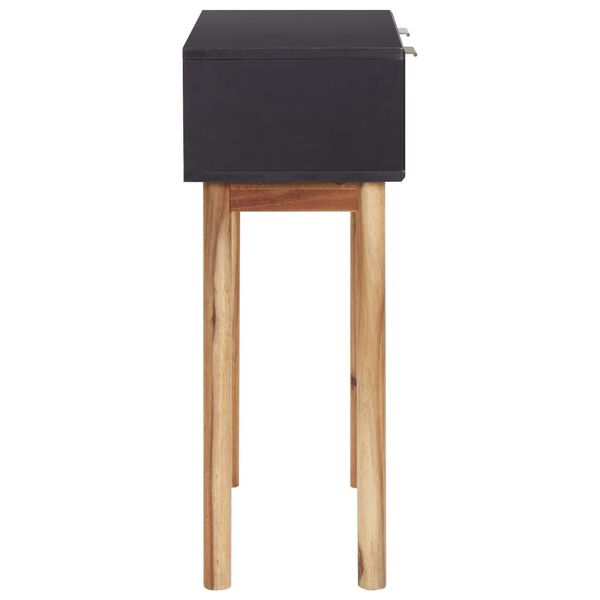 vidaXL Table console 70x30x75 cm Bois d'acacia solide et MDF