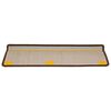 vidaXL Tapis d'escalier 10 pièces 65 x 21 x 4 cm Marron Bord rectangulaire