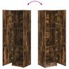 vidaXL Haut Armoire Ch&ecirc;ne fum&eacute; 31.5 x 32 x 122.5 cm