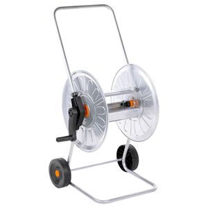 vidaXL Chariot pour enrouleur de tuyau de 80 m 1/2" ou 50 m 3/4" acier