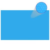 vidaXL Bâche de piscine rectangulaire 260 x 160 cm PE Bleu