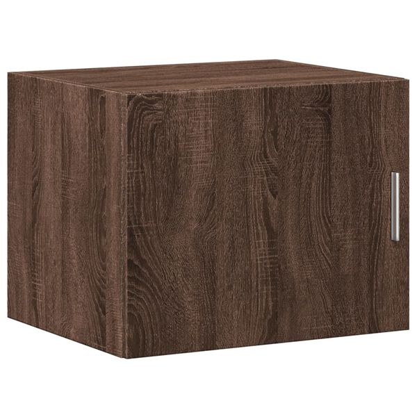 vidaXL Armoire murale ch&ecirc;ne marron 50x42,5x40 cm bois d'ing&eacute;nierie