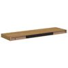 vidaXL &Eacute;tag&egrave;re Murale 2 pcs Marron 80 x 23,5 x 4 cm Bois d'ing&eacute;nierie