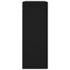 vidaXL Armoire murale noir 69,5x34x90 cm