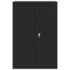 vidaXL Classeur noir 90x40x140 cm acier
