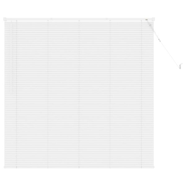 vidaXL Store V&eacute;nitien R&eacute;glable Blanc 150 x 160 cm PVC