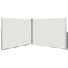 vidaXL Auvent latéral rétractable 180x600 cm Crème