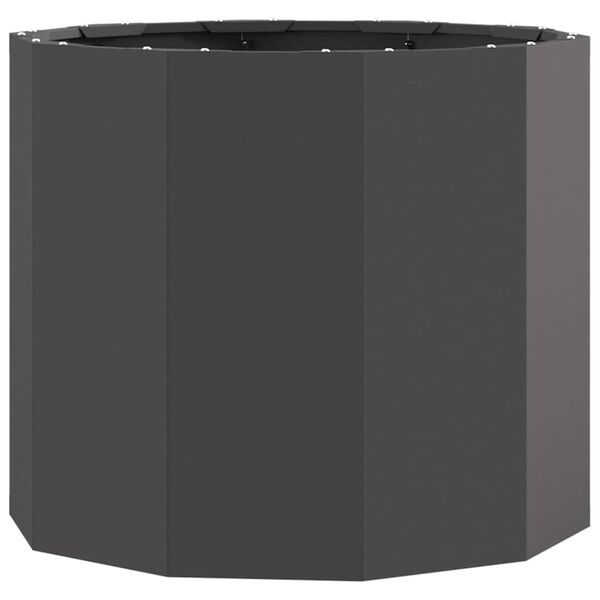vidaXL Jardini&egrave;re Noir 60 x 60 x 50 cm Acier
