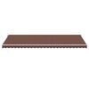vidaXL Auvent manuel r&eacute;tractable marron 600x350 cm