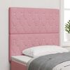 vidaXL T&ecirc;te de lit avec t&ecirc;te de lit Rose 90 cm Cuir synth&eacute;tique