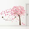 WALPLUS Autocollant de d&eacute;coration de maison Fleur cerisier 320x180cm