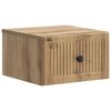 vidaXL Cabinet de chevet mural Ch&ecirc;ne artisanal 33 x 34,5 x 20 cm
